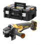 Акумуляторна шліфмашина кутова - болгарка безщіткова DeWALT DCG406NT
