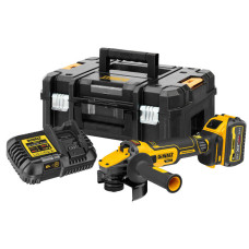 Аккумуляторная шлифмашина угловая - болгарка бесщеточная DeWALT DCG409T1