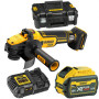 Акумуляторна шліфмашина кутова - болгарка безщіткова DeWALT DCG409VST1