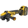 Акумуляторна шліфмашина кутова - болгарка безщіткова DeWALT DCG409VST1