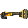 Акумуляторна шліфмашина кутова - болгарка безщіткова DeWALT DCG409VST1