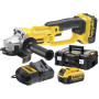 Акумуляторна шліфмашина кутова - болгарка DeWALT DCG412M2