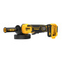 Акумуляторна шліфмашина кутова - болгарка безщіткова DeWALT DCG416VSN