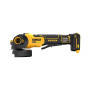 Акумуляторна шліфмашина кутова - болгарка безщіткова DeWALT DCG416VSN