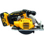 Акумуляторна дискова пила DeWALT DCS565P2, 2 акб 5 Ah, з/п у TSTAK