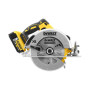 Акумуляторна дискова пила DeWALT DCS570P2, 2 акб 5 Ah, з/п в TSTAK