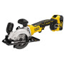 Акумуляторна дискова пила DeWALT DCS571P2, 2 акб 5 Ah, з/п в TSTAK
