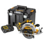 Акумуляторна дискова пила DeWALT DCS573T1, 1 акб, з/п у TSTAK