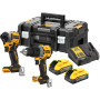 Акумуляторний набір інструментів DeWALT DCK2050H2T + кутова шліфмашина DeWALT DCG405N