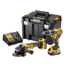 Аккумуляторный набор из двух бесщеточных инструментов DeWALT DCK2080P2T