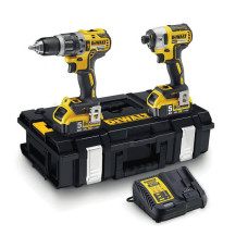 Аккумуляторный набор из двух инструментов бесщеточных DeWALT DCK266P2