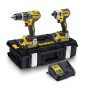 Акумуляторний набір з двох інструментів безщіткових DeWALT DCK266P2