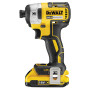 Акумуляторний набір з двох інструментів безщіткових DeWALT DCK268P2T