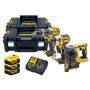 Акумуляторний набір з трьох інструментів безщіткових DeWALT DCK368P3T