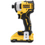 Акумуляторний набір з трьох інструментів безщіткових DeWALT DCK377P3T