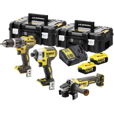 Аккумуляторный набор из трех бесщеточных инструментов DeWALT DCK384P2T