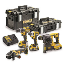 Аккумуляторный набор из четырех бесщеточных инструментов DeWALT DCK422P3