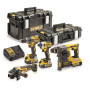 Акумуляторний набір з чотирьох інструментів безщіткових DeWALT DCK422P3