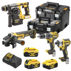 Аккумуляторный набор из четырех бесщеточных инструментов DeWALT DCK422P3T
