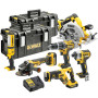 Акумуляторний набір з шести інструментів безщіткових DeWALT DCK623P3