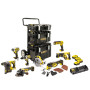 Акумуляторний набір з восьми інструментів безщіткових DeWALT DCK853P4