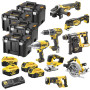 Акумуляторний набір з восьми інструментів DeWALT DCK865P4T