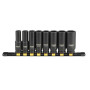 Набор ударных головок 1/2" 8 предметов DeWALT DWMT86090-0