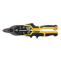 Ножницы по металлу ERGO Aviation 235 мм прямые с короткими губками DeWALT DWHT14694-0