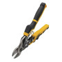 Ножницы по металлу ERGO Aviation 235 мм прямые с короткими губками DeWALT DWHT14694-0