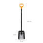 Лопата совковая Fiskars Solid 1066718