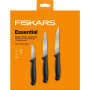 Набор кухонных ножей Fiskars Essential 3шт 1065584