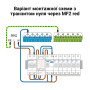 Мультифункциональное реле ZUBR MF2-40 red