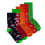 Набор носков The Pair of Socks NEW YEAR BOX 5 пар