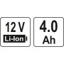 Аккумулятор Li-Ion 12V 4Ah YATO YT-82910